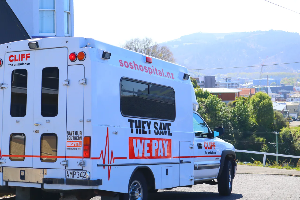 Cliff the ambulance takes to the streets